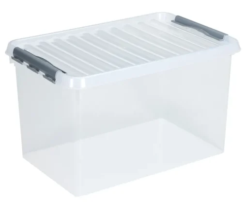 Boîtes En Plastique-Sunware Q - line box 62 L transparent / metal