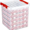 Boîtes En Plastique-Sunware Q-line Boîte de rangement de Noël 38L+Tray