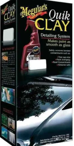 Nettoyage Extérieur-Meguiar's Quik clay starters Kit