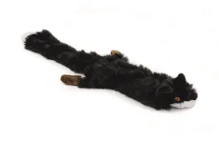 Jouets-Beeztees Renard peluche noir flatino 52 cm