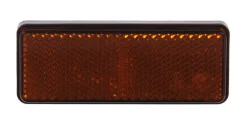 Accessoires-Euro Car Réflecteur rectangulaire adhésive orange