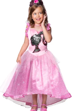 Déguisements Enfants-Euro Shop Robe de princesse Barbie pour enfant - 7-8 ans