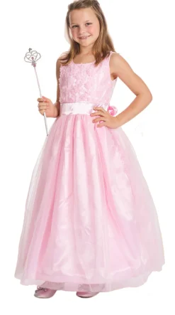 Déguisements Enfants-Partyline Robe De Princesse Rose - Taille 116
