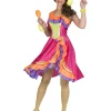 Déguisements Adultes-Euro Shop Robe de samba Carribean Cindy - Taille 32/34