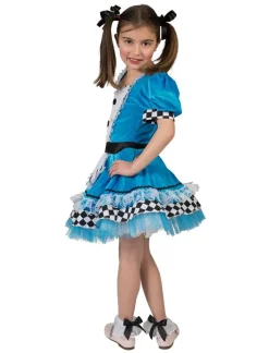Déguisements Enfants-Euro Shop Robe Déguisement Alice au Pays des Merveilles Fille - Taille 128