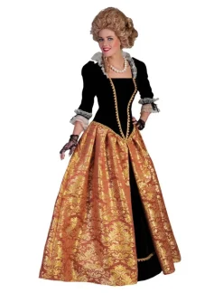 Déguisements Adultes-Euro Shop Robe Déguisement Baroque Maria Christina - Taille 36/38