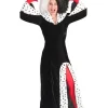 Déguisements Adultes-Euro Shop Robe Déguisement Cruella d'Enfer - Taille 44/46