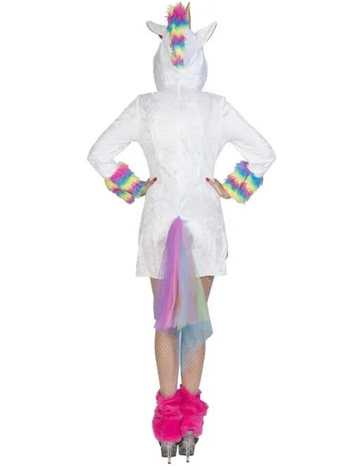 Déguisements Adultes-Euro Shop Robe Déguisement Licorne Arc-en-ciel - Taille 40/42