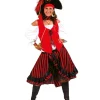 Déguisements Adultes-Euro Shop Robe Déguisement Pirate Coeur Noir - Taille 44/46