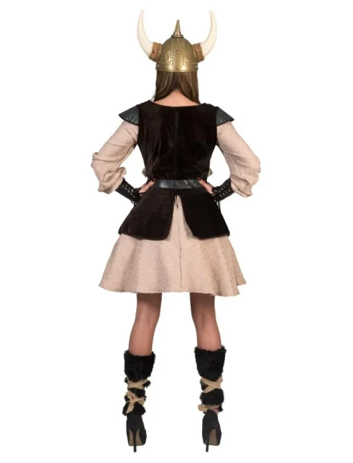 Déguisements Adultes-Euro Shop Robe Déguisement Viking Ragna - Taille 36/38