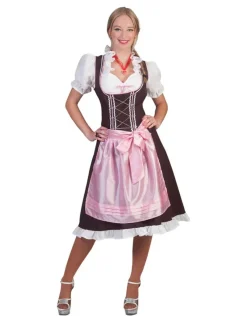 Déguisements Adultes-Euro Shop Robe Dirndl Tyrolienne Patricia - Taille 44/46