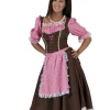 Déguisements Adultes-Euro Shop Robe Dirndl Tyrolienne Sexy Eve - Taille 36/38