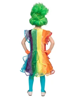 Déguisements Enfants-Euro Shop Robe enfant Princesse Arc-en-ciel - Taille 128