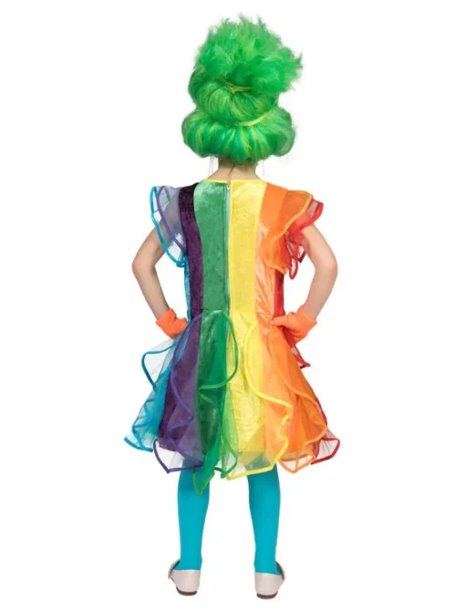 Déguisements Enfants-Euro Shop Robe enfant Princesse Arc-en-ciel - Taille 128
