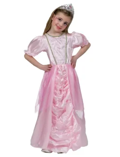 Déguisements Pour Bébés Et Jeunes Enfants-Euro Shop Robe Princesse des Contes de Fées Rose - Taille 104