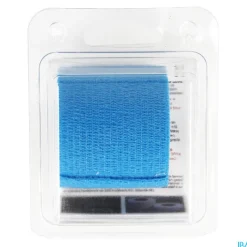 Pansements-ResQ-plast Rouleau de pansement 50 mm x 4,5 m turquoise