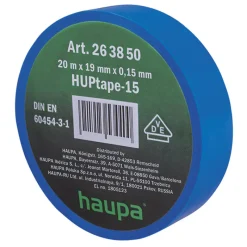 Matériel D'installation-Haupa Rouleau isolant 19 mm 20 m bleu