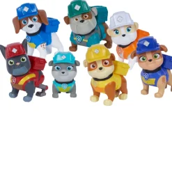 Personnages Télévisés-Paw Patrol Rubble & Crew 7 figuren gift pack