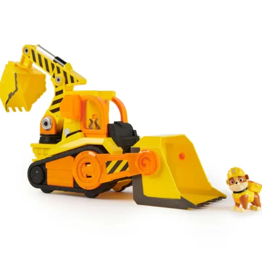 Personnages Télévisés-Paw Patrol Rubble & Crew deluxe bulldozer