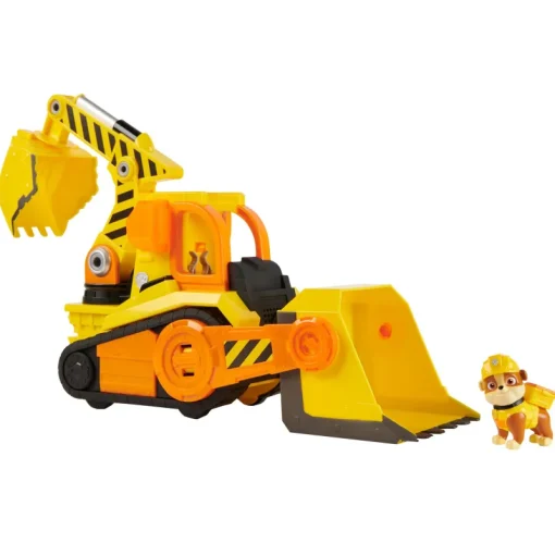 Personnages Télévisés-Paw Patrol Rubble & Crew deluxe bulldozer
