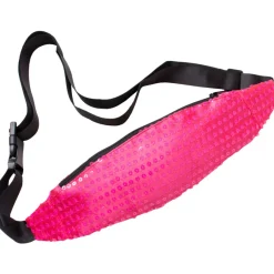 Accessoires-Folat Sac de Taille Fluo Rose