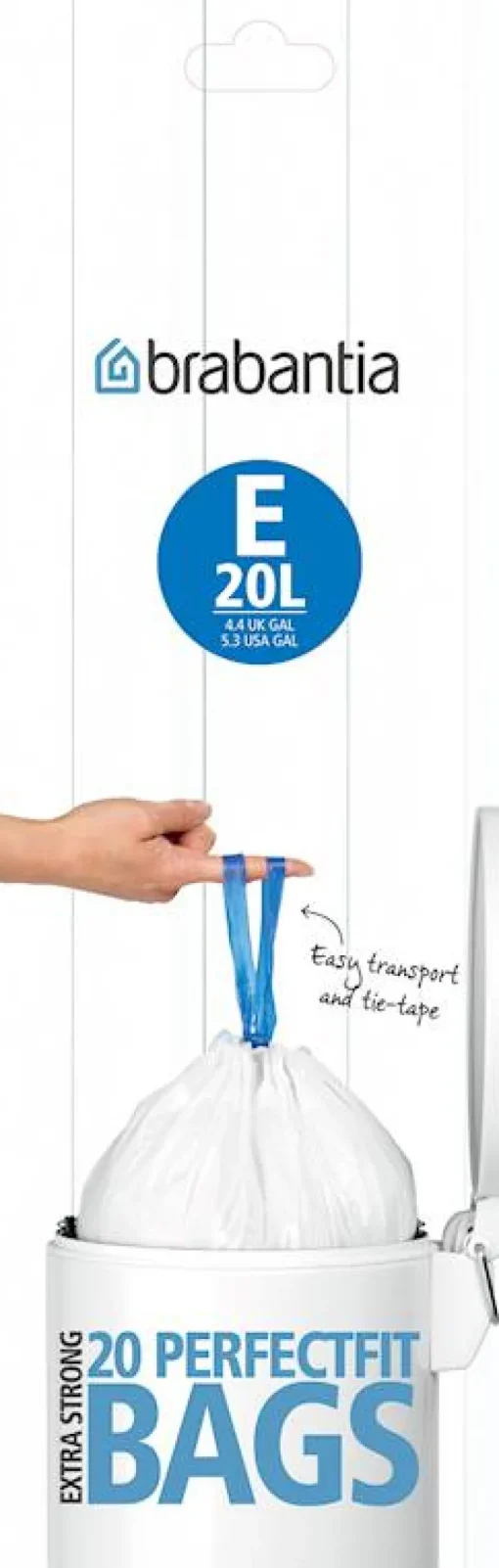Poubelles Et Sacs-Brabantia Sac poubelle 20 L string 20 pièces