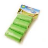 Soins-Duvo + Sachet hygiénique bio rouleau vert 4 x 20 pièces