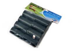 Soins-Duvo + Sachet hygiénique rouleau noir 16 x 20 pièces