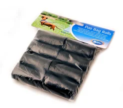 Soins-Duvo + Sachet hygiénique rouleau noir 8 x 20 pièces