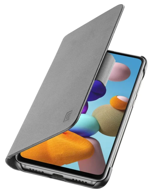 Accessoires Smartphone-Cellular Line Sams Gal A21S Case Book Blk