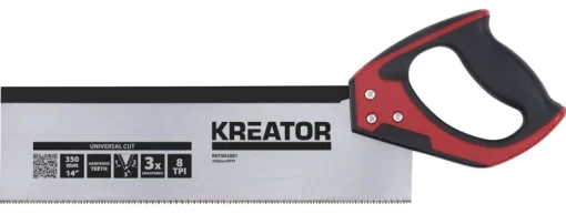 Scies-Kreator Scie à dos 350 mm