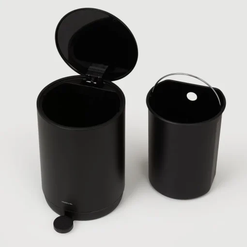 Poubelles Et Sacs-Sealskin Seau à pédale Mind 5 litres autonome - noir
