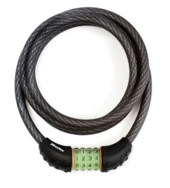 Accessoires Vélo-Masterlock Serrure cable lumineux avec combinaison de chiffres