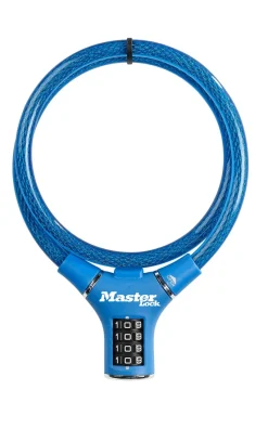 Accessoires Vélo-Masterlock Serrure vélo acier avec code