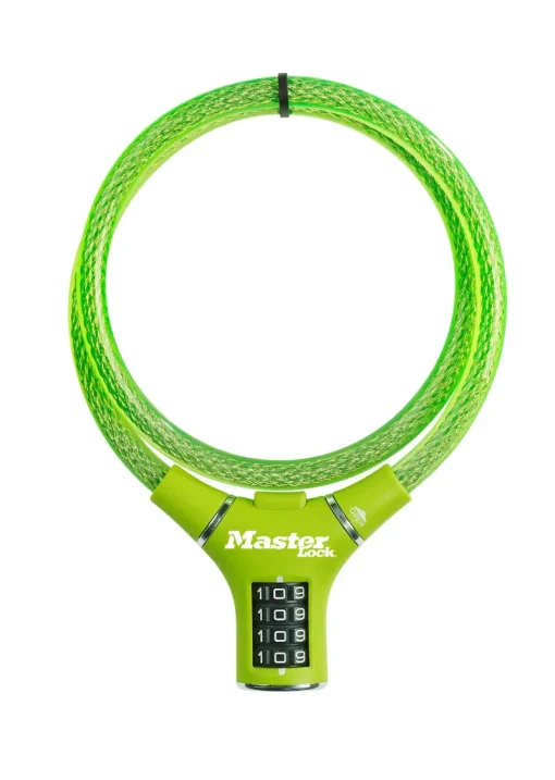 Accessoires Vélo-Masterlock Serrure vélo acier avec code