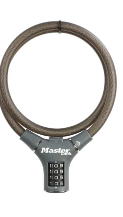 Accessoires Vélo-Masterlock Serrure vélo acier avec code