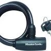 Accessoires Vélo-Masterlock Serrure vélo avec clé 1,80 m