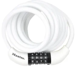 Accessoires Vélo-Masterlock Serrure vélo câble avec combinaison de chiffres 1,80 m