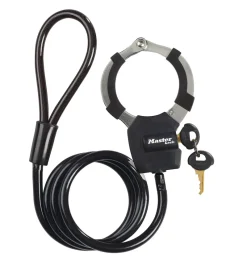 Accessoires Vélo-Masterlock Serrure vélo menottes avec 4 clés