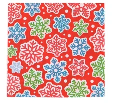 Être À Table-DDD Serviettes Flocon Neige 33X33 cm 20 Pcs