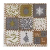 Être À Table-DDD Serviettes Noel Or 33X33 cm 20 Pcs