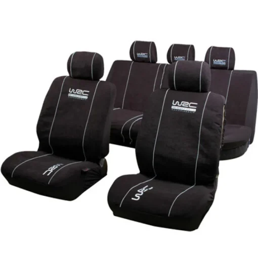 Housses De Si猫ge-WRC Set de housses noires