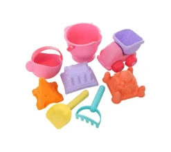 Bacs À Sable Et Jouets De Sable-DDD Toys Set de Plage - 8 pièces