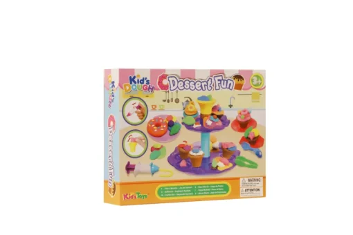 Modeler-DDD Toys Set de Pâte à Modeler Desserts Amusants - Pâte à Modeler et Outils