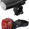 Accessoires Vélo-Euro Cycle Set extra avant + arrière led