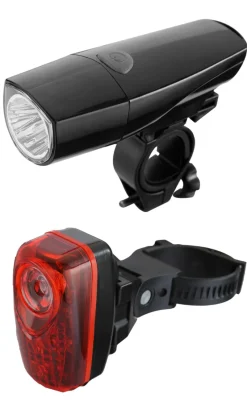 Accessoires Vélo-Euro Cycle Set extra avant + arrière led