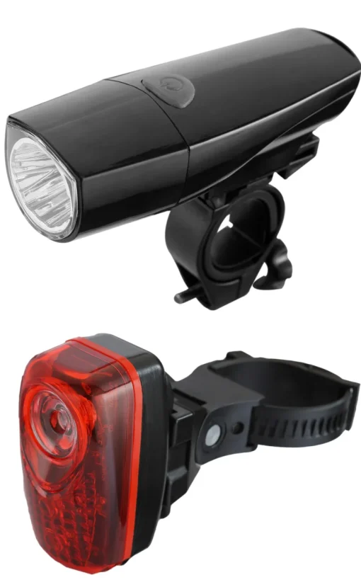 Accessoires Vélo-Euro Cycle Set extra avant + arrière led