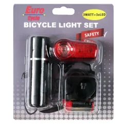 Accessoires Vélo-Euro Cycle Set extreme avant + arrière led