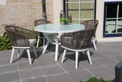 Ensembles De Jardin | Meubles De Jardin-DDD Set repas Grado - Aluminium