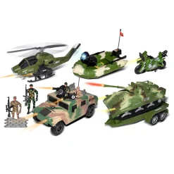 Sets À Jouer Figures Et Animaux-DDD Toys Set véhicules militaires